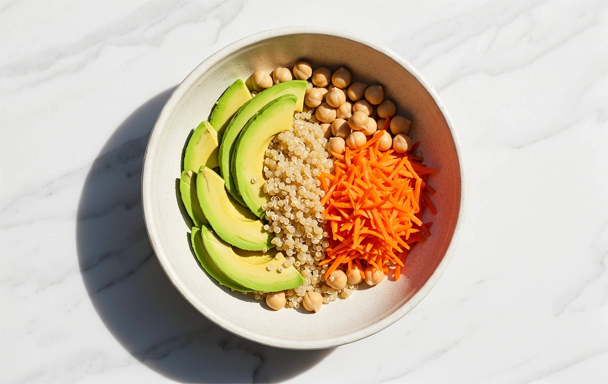 Frische Zutaten für eine ausgewogene Lebensweise