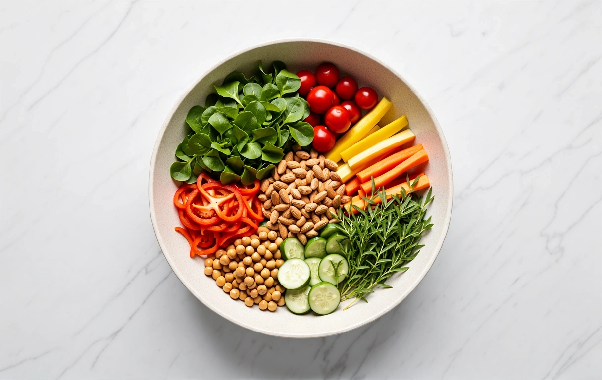 Frische natürliche Lebensmittel